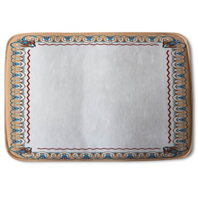 Egypt Border Soft Bathmat Multi