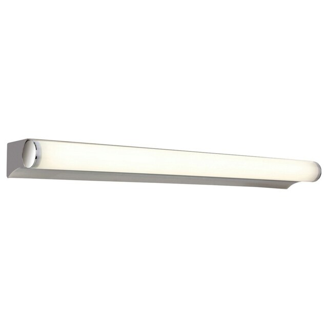 Polaris LED 8W Bathroom Indoor Wall Light Chrome, Polycarbonate Diffuser IP44