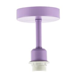 Traditional Lavender Lilac Ceiling Light Fitting to Hold Lamp Shades