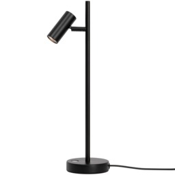 Nordlux Omari Indoor Table Lamp Black Metal Intergrated LED SensorAdjustable Heads, IP20 Black Black