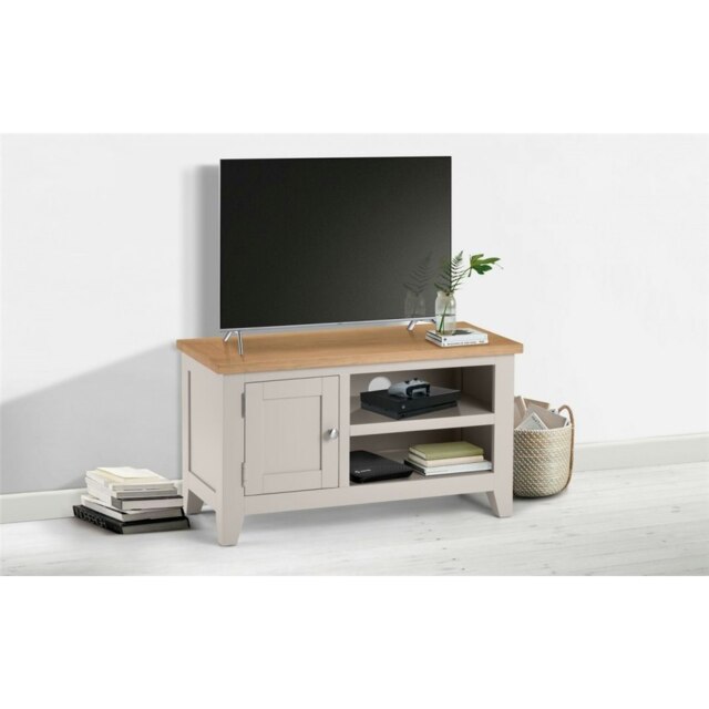 Wooden Elephant Grey TV/Media Unit Grey One Size 1