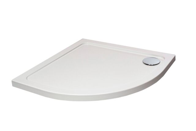 Balterley Quadrant Stone Slip Resistant Shower Tray with Corner Waste Position - Balterley