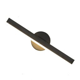 LED Wall Lights Indoor Wall Lamp Modern Black Warm Light Wall Sconce 38cm