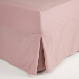 Belledorm Easycare Percale Fitted Valance - Blush - Single