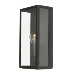 BHS Stratus Outdoor Wall Light, Dark Grey