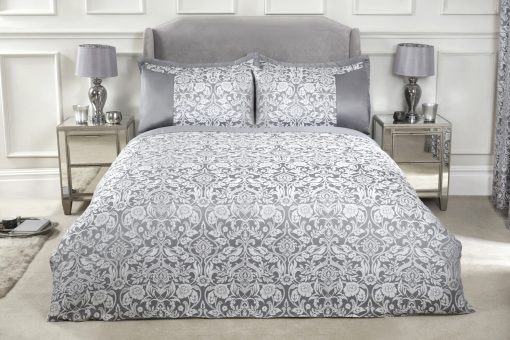 Harrow Duvet Single Bed Silver
