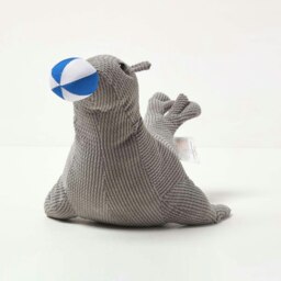 Homescapes Grey Seal Doorstop