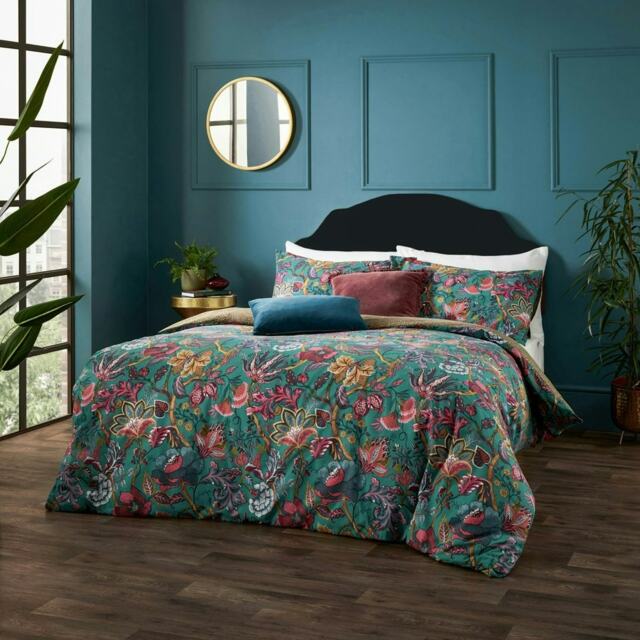 Wylder Tropics Viranai Exotic Floral Double Duvet Cover Set
