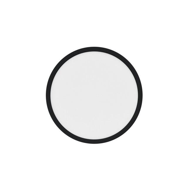 Nordlux Oja Indoor Ceiling Light Black Plastic Intergrated LED 3-Level Dimming - Mains Powered, IP20