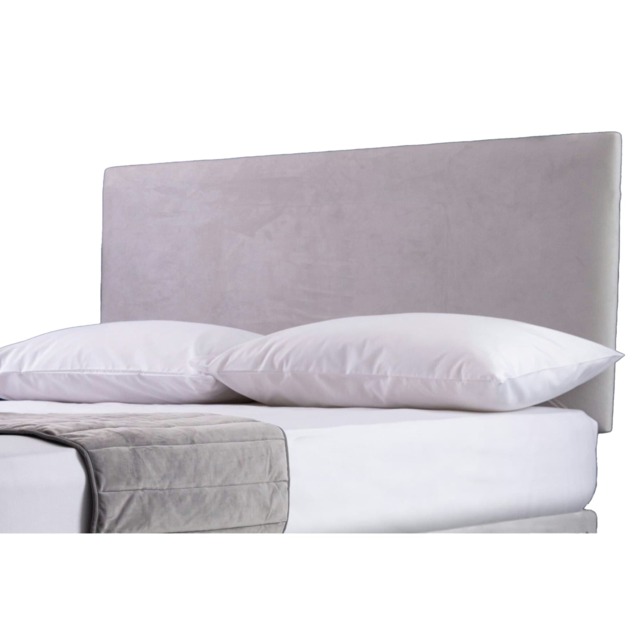 Belledorm Faux Suede Headboard Cover - Cloud - Double
