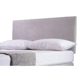 Belledorm Faux Suede Headboard Cover - Cloud - Double