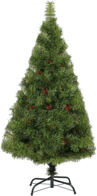 6FT Green Elegant Desiner Bushy Christmas Tree Green Green