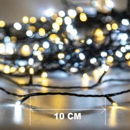 2000 LEDs Christmas Tree Fairy String Lights 200m Lit - Multifunction 8 Light Modes