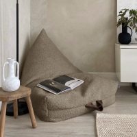 rucomfy Indoor Large Bean Bag Lounger - Snug Humbug for Adults
