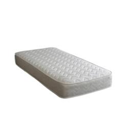 Essentials Zig Zag Hybrid Mattress - 7.5 Inch Deep, Soft Firmness White European Single