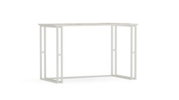 Decorotika Alfa Computer Desk with Metal Legs - H 75 cm x W 20 cm x D 60 cm