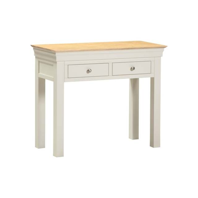 Bordeaux Indoor Console Table - L43 x W98 x H81 cm - Ivory - Oak