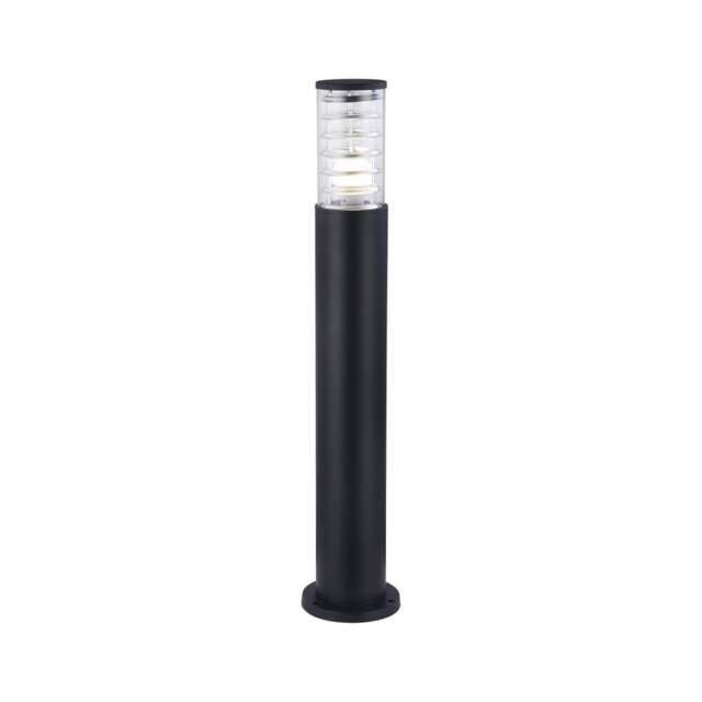 Bronx Outdoor Floor Bollard Lamp Black, 1 Light IP54, E27