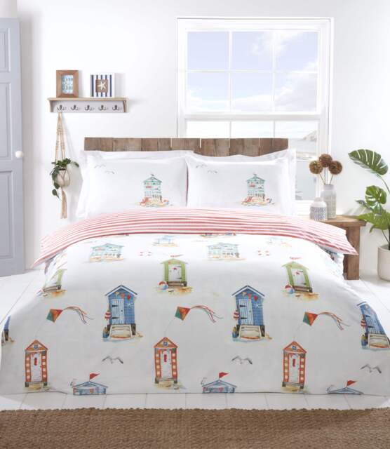 Padstow Polyester Duvet Cover Set with Pillowcase Multi Double