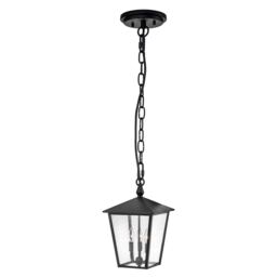 Hinkley Huntersfield Outdoor Pendant Ceiling Light Black, IP44