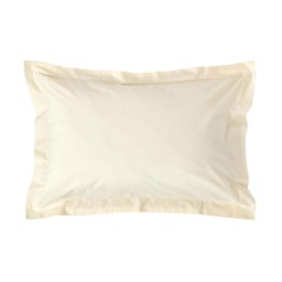 Homescapes Cream Egyptian Cotton Oxford Pillowcase 200 TC - Standard Size