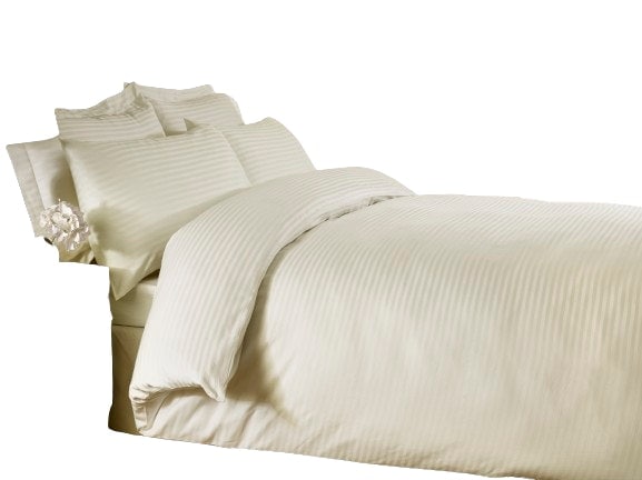 250 Thread Count Housewife Pillowcase Pair Cream Standard 2