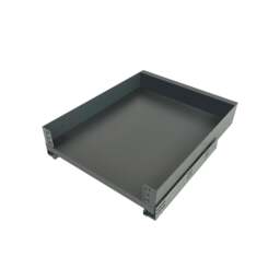 FittingsCo, Ultra Slim, Cutlery Soft Close Drawer Box Anthracite, 700W, 375D, 84H (mm)