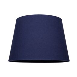 Traditional 8 Inch Midnight Blue Linen Drum Table/Pendant Lamp Shade 40w Maximum Blue Midnight Blue 1