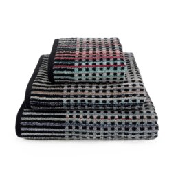 Carnival Multicoloured Recycled Cotton Towels Multi Bath sheet