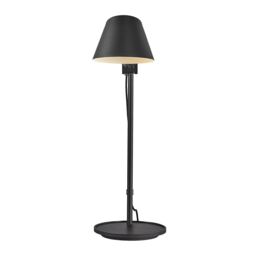 Nordlux Stay Indoor Table Lamp Black Metal E27 On-Fixture Switch - Mains Powered, IP20