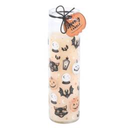 Spooky Spiced Pumpkin Glass Tube Candle