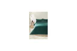 Dyzi Single Size Chevron Fleece Ultra Soft Duvet Cover Set Warm Bedding