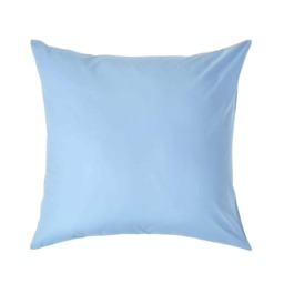 Homescapes Blue European Size Egyptian Cotton Pillowcase 200 TC - 80 x 80 cm