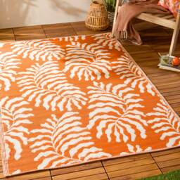 Furn Tocorico Outdoor Rug Orange Orange