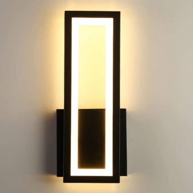 Wall Light Modern Iron Wall Sconce Black