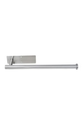 Living and Home Stainless Steel Towel Holder Toilet Paper Holder, Silver Silver