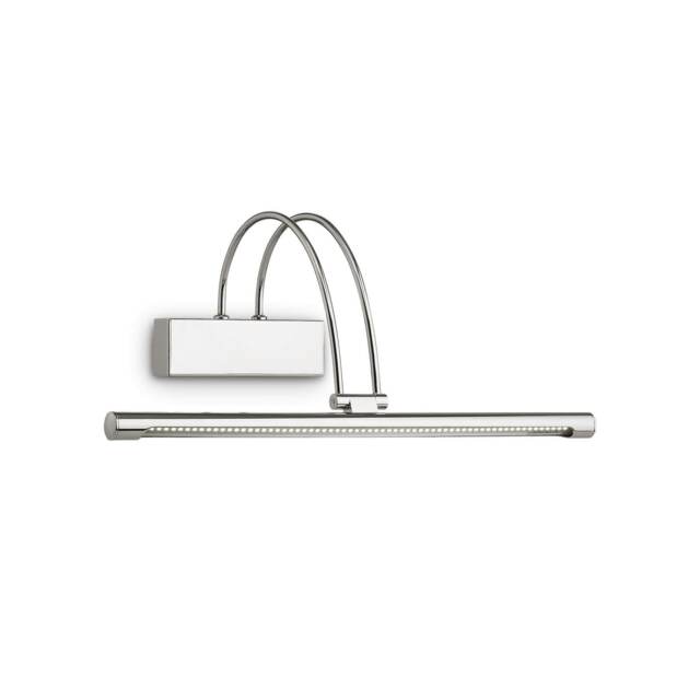 Bow LED Medium Picture Wall Light Chrome