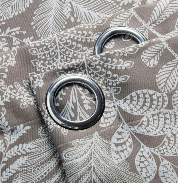 Ferndown Blockout Eyelet Curtains - Latte 229 cm x 182 cm