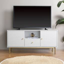 Devon - Modern TV Unit - White -