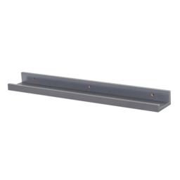 Harbour Housewares Floating Picture Ledge Wall Shelf - Grey - Photo Gallery Bookshelf Wall Shelves Floating Shelves 57cm
