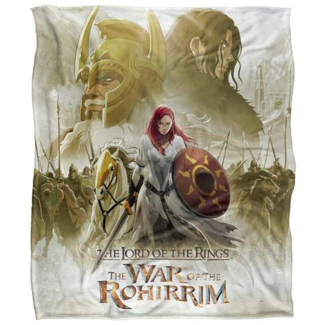 Lord Of The Rings The War Of The Rohirrim Blanket - Multicoloured - One Size
