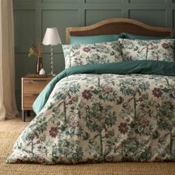 D & D Otillie Tapestry Duvet Cover Set Natural