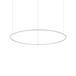 Hulahoop LED Decorative Round Integrated Pendant Light White, 3000K