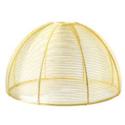 FabFinds Gold Dome Metal Lampshade 4 Pack
