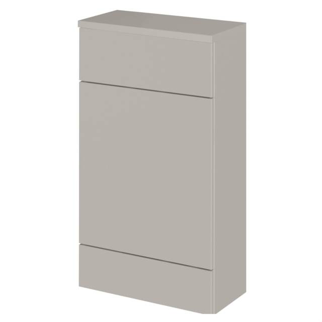 Balterley Alrewas Contemporary Floor Standing WC Unit, Pebble Grey, 500mm