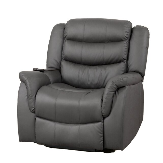 Almeira Electric Riser Recliner with Massage and Heat - Grey