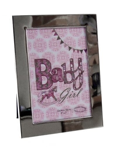 "Pink Laura Darrington Baby Girl 5"" x 7"" Photo Frame"