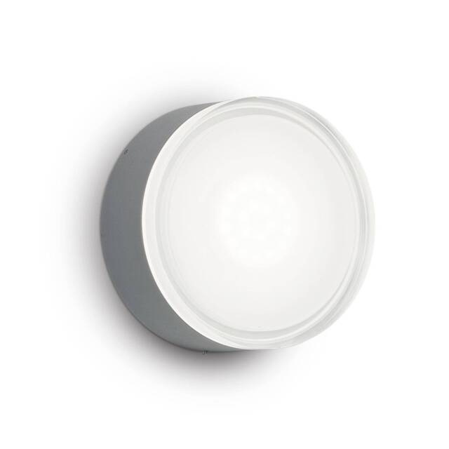 Urano 1 Light Flush Ceiling Light Anthracite