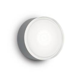 Urano 1 Light Flush Ceiling Light Anthracite