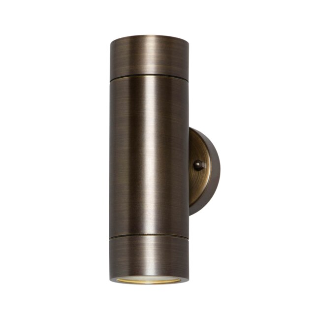 BHS Bruce Outdoor Wall Light, Bronze